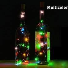 Multi Color Wine Bottle Cork String Light