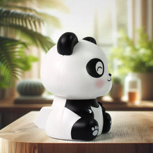 Car Decoration Solar Power Moving Head Panda Statue Creative (1 Pc)