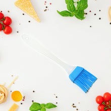 Silicone spatula and pastry brush for cooking