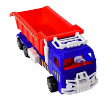 Truck toy with friction power feature