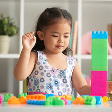 Colorful block set for children’s play and educational purposes