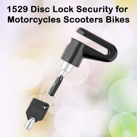 Motorcycle disc lock