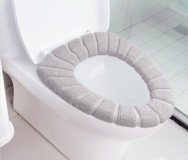 Winter Comfortable Soft Toilet Seat Mat Cover Cushion Plush