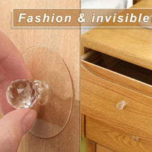 17798 Clear Cabinet Drawer Knobs  Hook Diamond Crystal Shaped Pulls Handles For Wardrobe Kitchen Cupboard Bathroom Dresser Furniture Door Window (1 Pc)