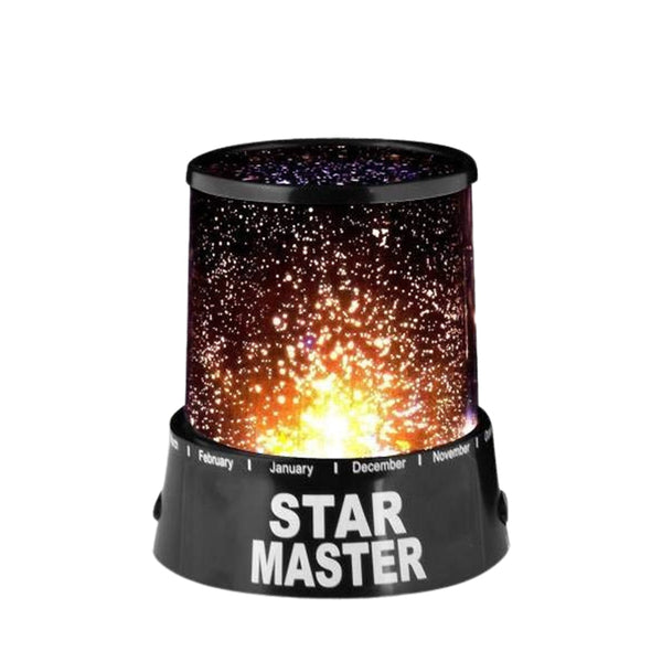 Star night light projector with USB power option