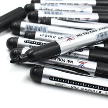 9018 10 Pc Black Marker Used In All Kinds Of School College And Official Places For Studies And Teaching Among The Students.