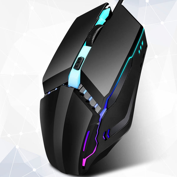 Usb Wired Mouse Ergonomic Design Gaming Mouse (1 Pc)