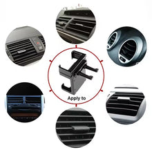 12857smartphone Car Phone Holder Car Air Conditioning Vent Phone Holder Holder Stand For Mobile Phone Cellphone Gps Dashboard Bracket For Car (1 Pc)