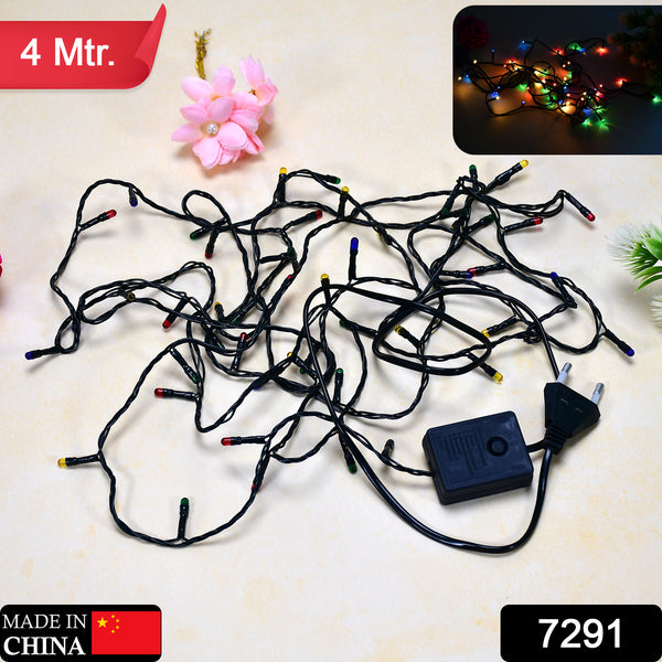 7291 4 Meter Festival Decoration Led String Light In Multicolor