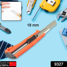 9327 Multi-use Iron Cutter Cutting Blade And Precision Knife Blade Utility Knife - Heavy Duty Industrial Cutter Knife (18mm)