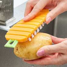 2950 Vegetable Scrubbing Brush Vegetable Scrubber Nontoxic Fruit Brush Carrot Shape Vegetable Brush For Potato For Vegetable